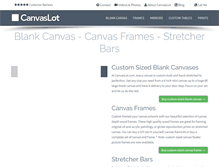 Tablet Screenshot of canvaslot.com